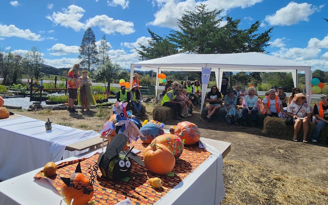 A sunny day for the Celtic Harvest and Giant Pumpkin Festivals in Northland's Mangakahia Valley on Sunday.