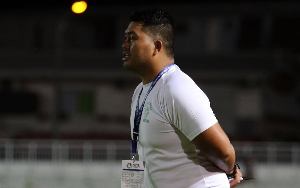 Lupe Ole Soaga coach Paul Ualesi.