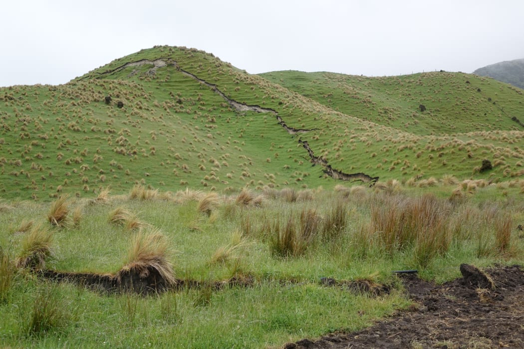 The effects on the landscape from the Kaikōura quake.