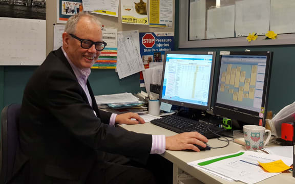 Dr Ken Romeril of the Wellington Blood and Cancer Centre at Wellington Hospital.