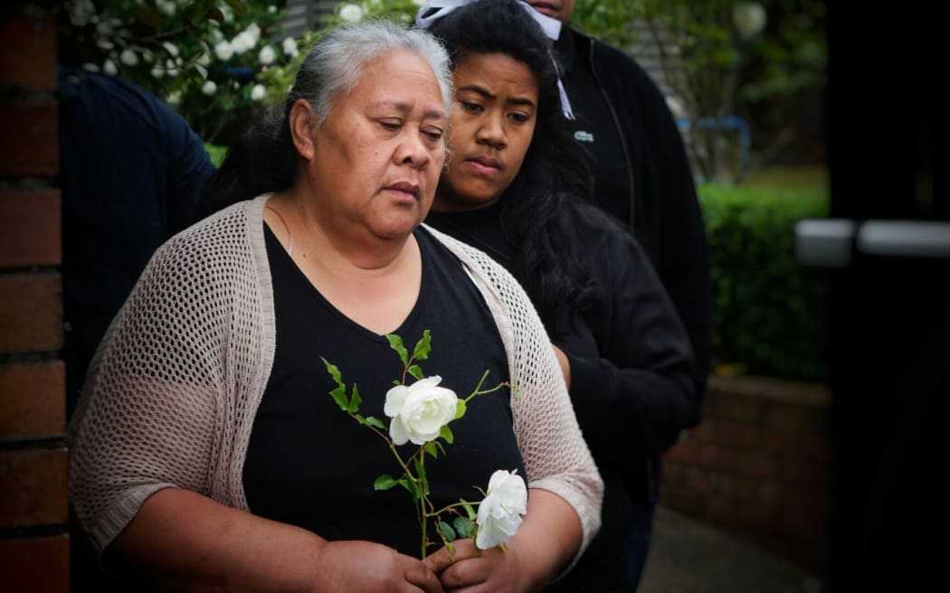 Jonah Lomu's mother Hepi.