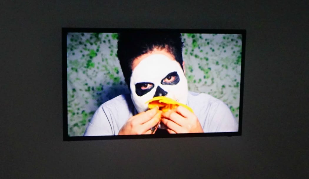 Salote Tawale’s videos ‘Sometimes you make me nervous’ and ‘Pocari Sweat’ draw on racist or essentialising stereotypes, reproducing them as self-portraits in direct confrontation with colonist representations.