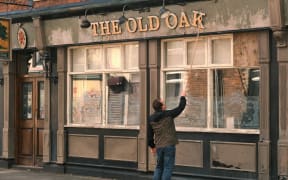 Movie still from the 2023 Ken Loach film The Old Oak