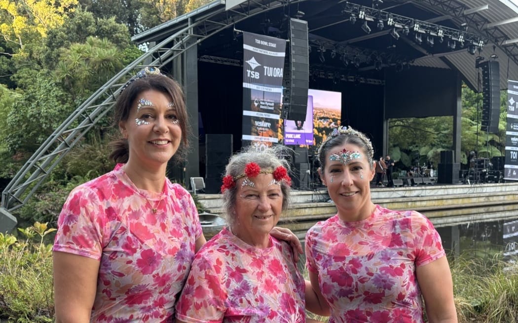 Bindi, Morg and Jess @ WOMAD 2025 in New Plymouth