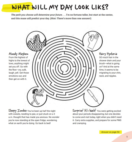 Extracted from Color Me Menopausal by Shirley Serban. RRP$23.00. Published by Quarto.