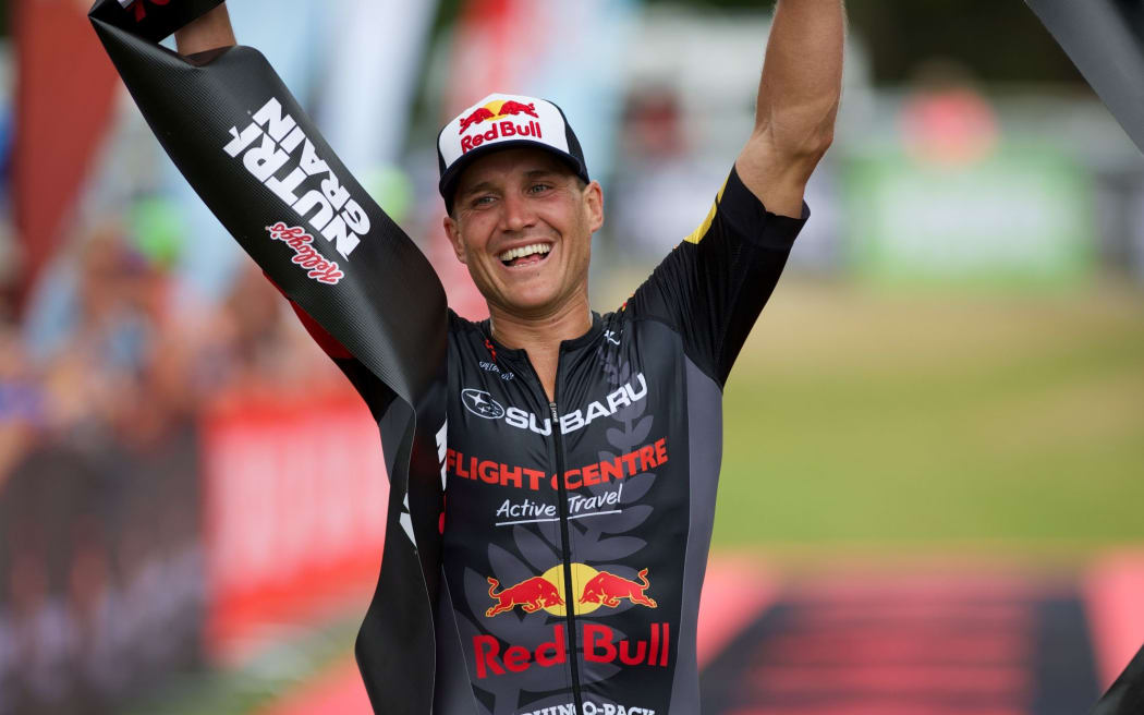 Ironman 70.3 Taupo champ Braden Currie