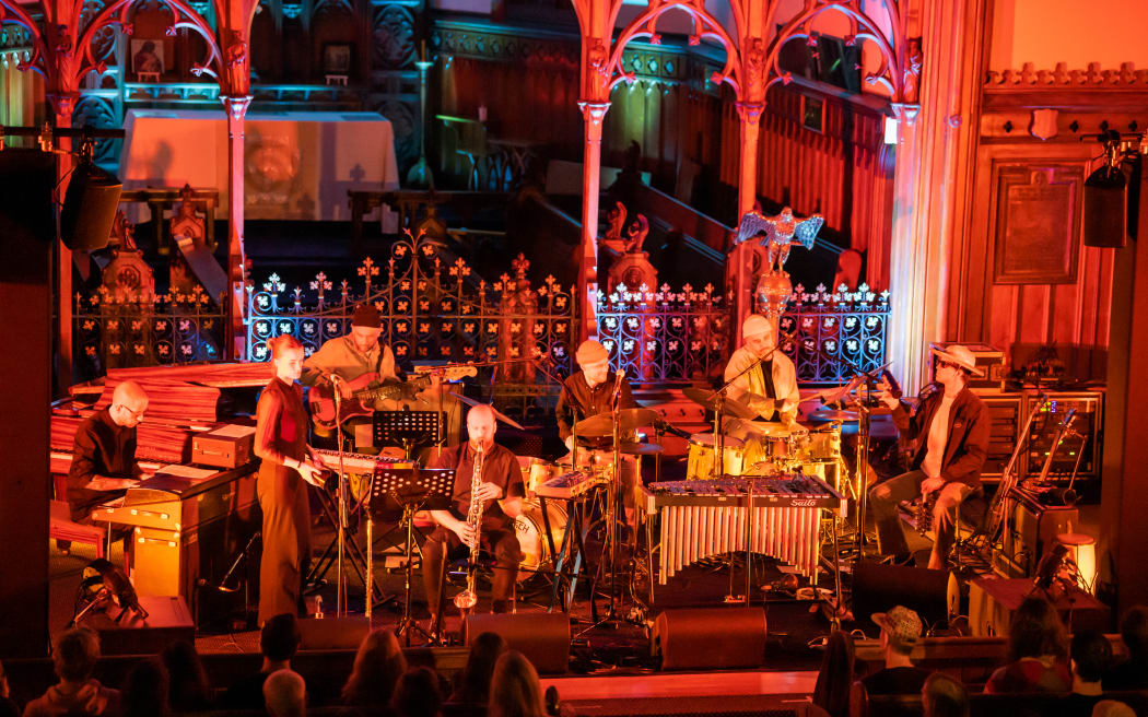 Wellington Jazz Festival 2021 - Clear Path Ensemble, St. Peter's On Willis, Wellington, NZ. 10 June 2021. Please credit photo: Stephen A’Court.