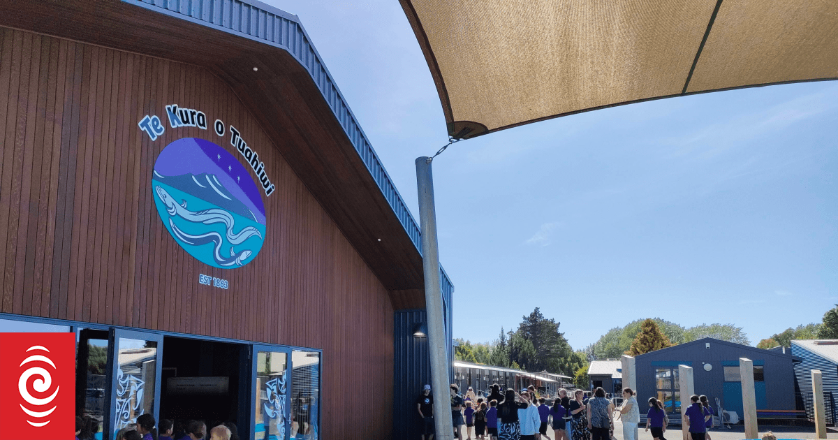 'Full circle': Canterbury Tuahiwi School opens new whare for 250 tamariki
