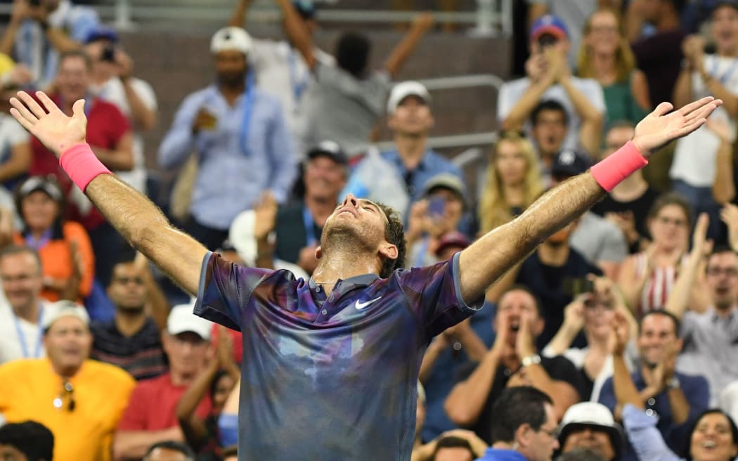 Juan Martin del Potro is through to the semi-finals of the US Open where he will play Rafa Nadal.