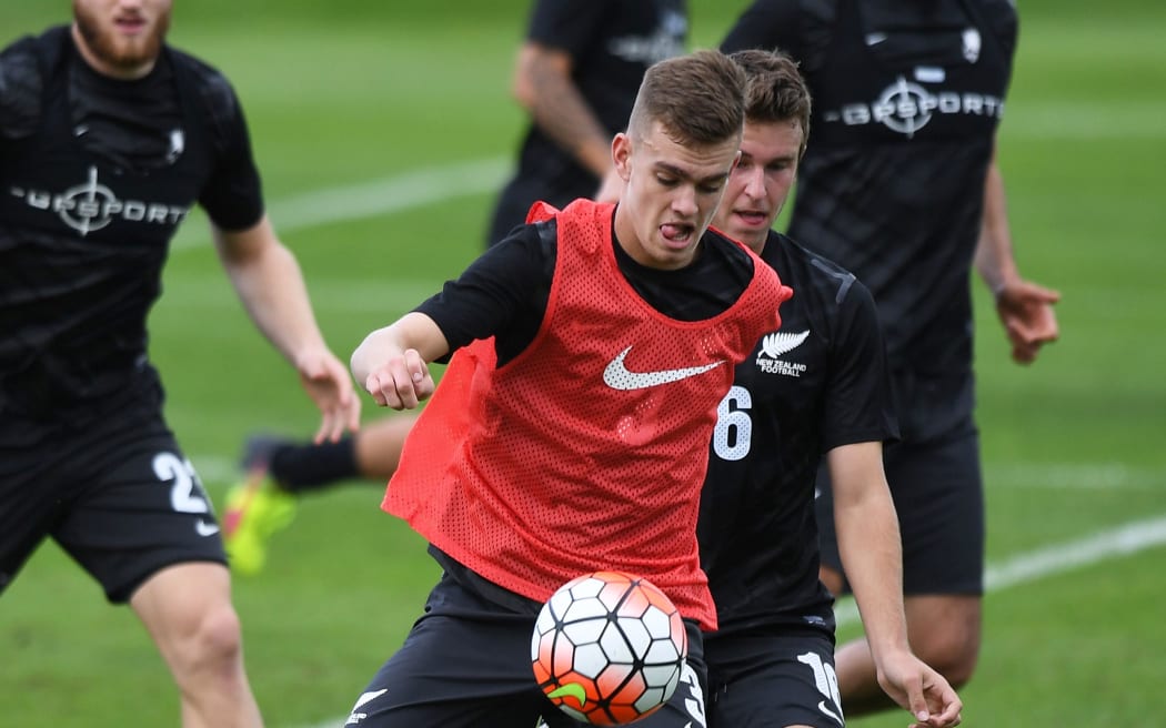 New Zealand footballer Myer Bevan.
