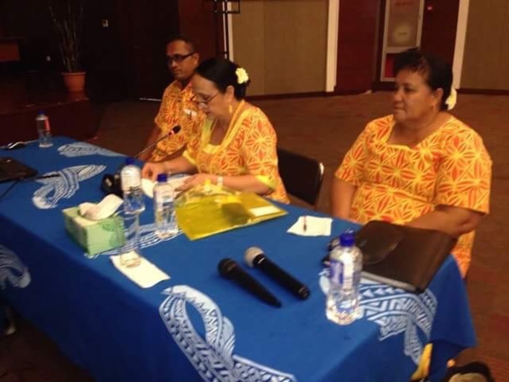 Fa'ataua Le Ola President Carol Paul Ah Chong