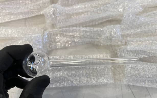 Customs says it regularly seizes meth pipes like these at the border, but importers often give false descriptions to avoid detection.
