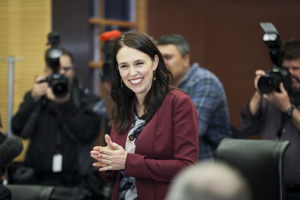 Prime Minister Jacinda Ardern returns to work after giving birth to her child.