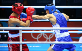 Boxers competing at London 2012 Olympics
