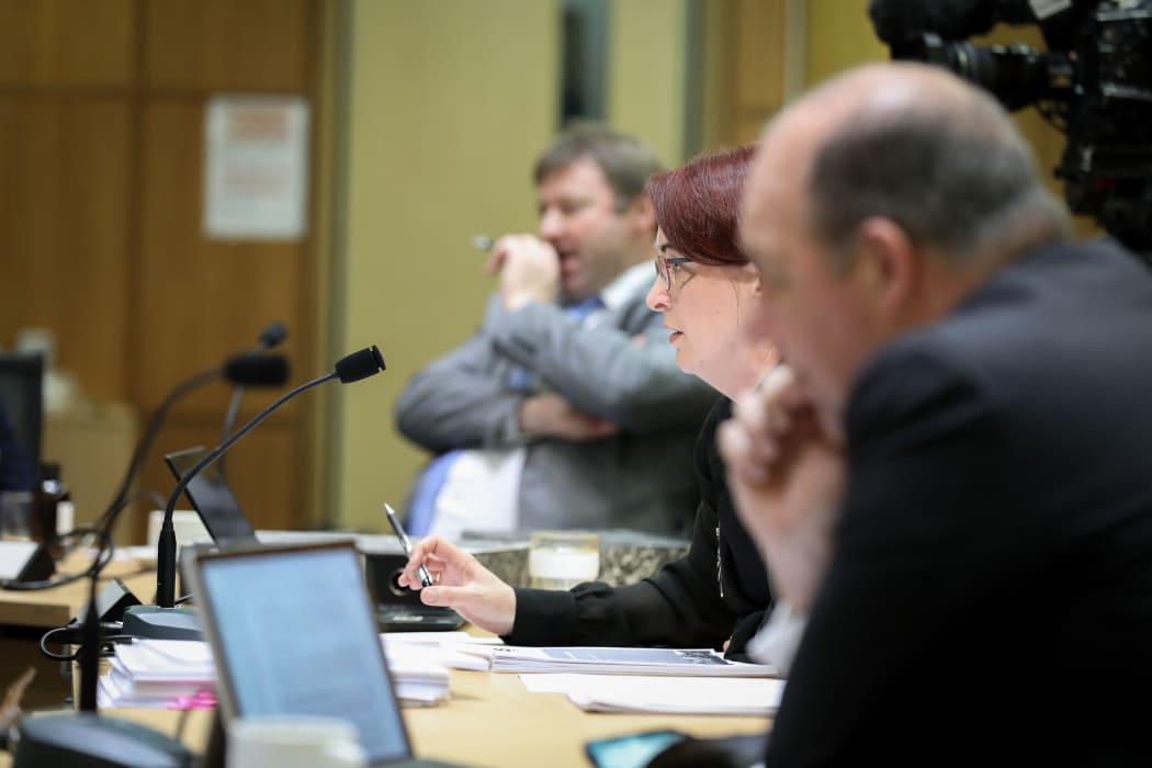 Labour MP Deborah Russell chairing the Finance and Expenditure Committee
