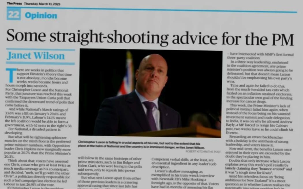 One of many articles in the media lately giving the PM communications advice.