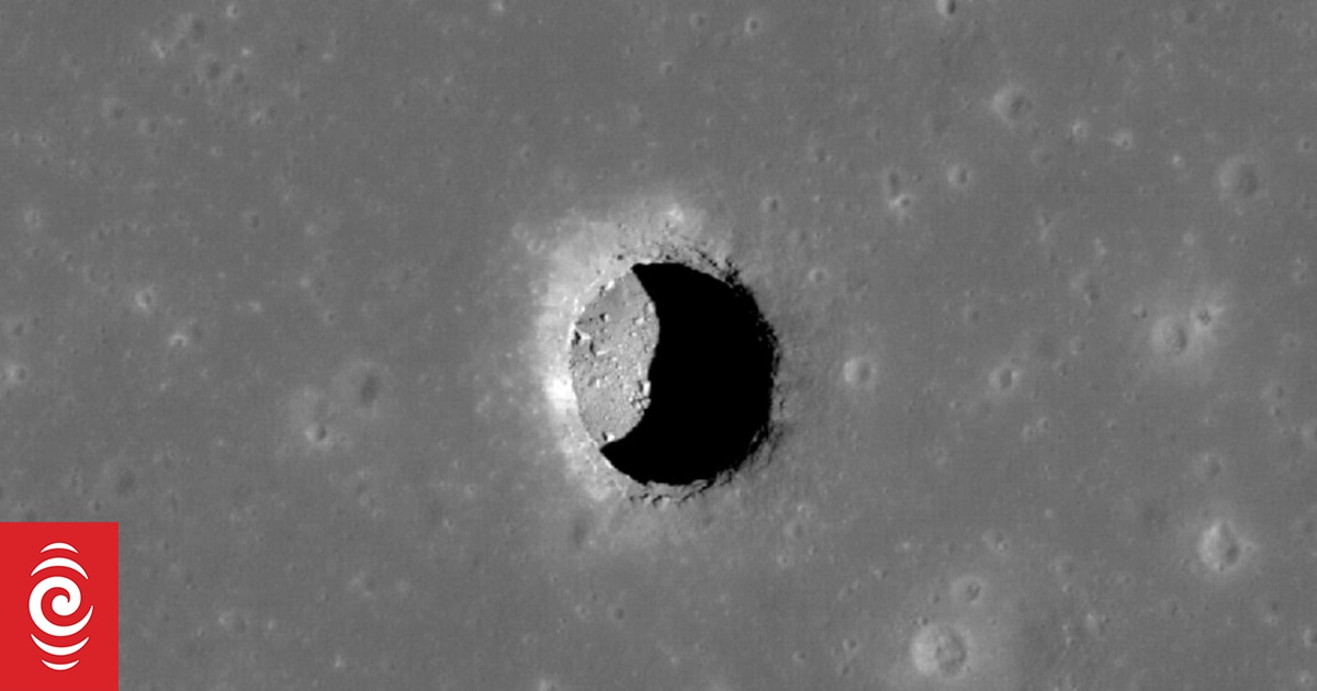 La cueva lunar es una «posible opción» para una base lunar, dicen los expertos