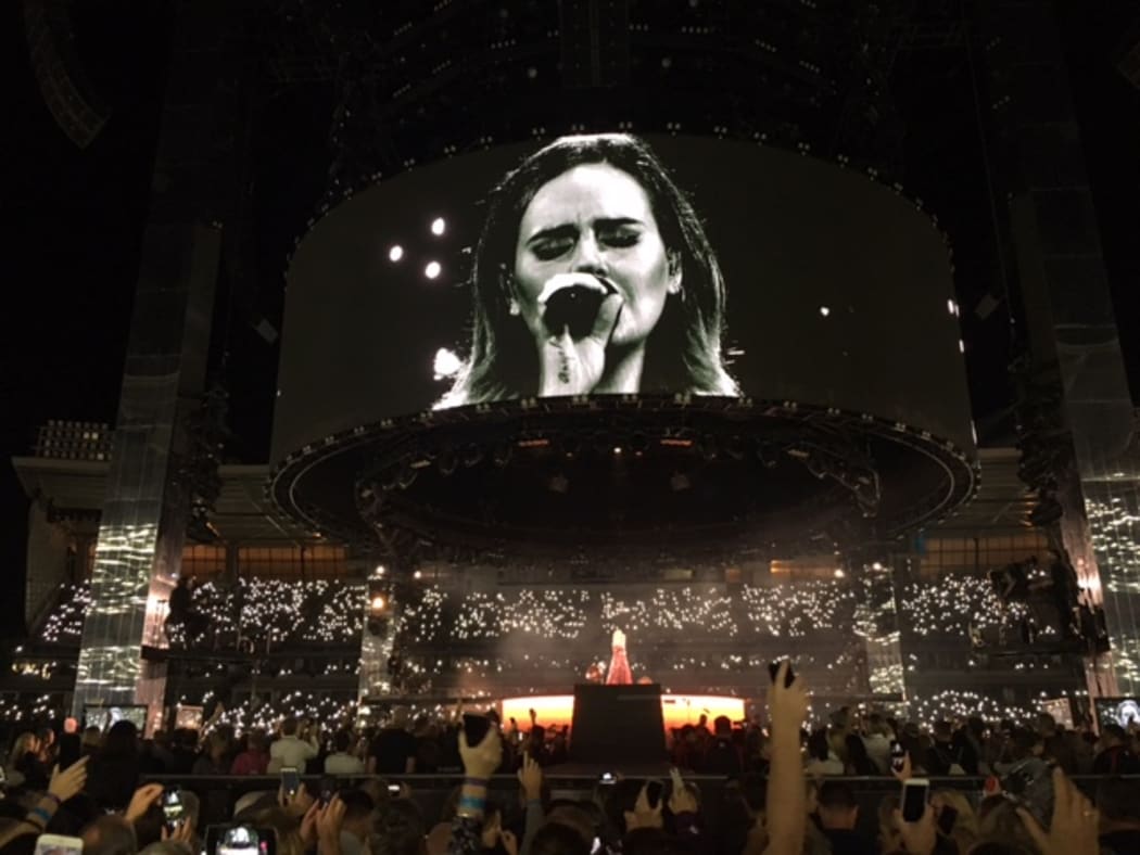 Adele belted out all her biggest hits at her first Auckland concert.