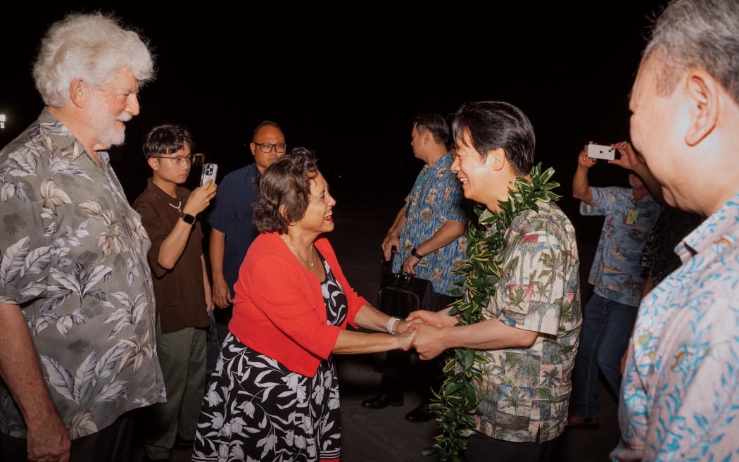 Guam Governor Leon Guerrero welcomed Taiwan's President Lai to Guam as part of his Pacific tour late on 4 December 2024. President Lai arrived in a private jet at Guam's A.B. Won Pat International Airport.