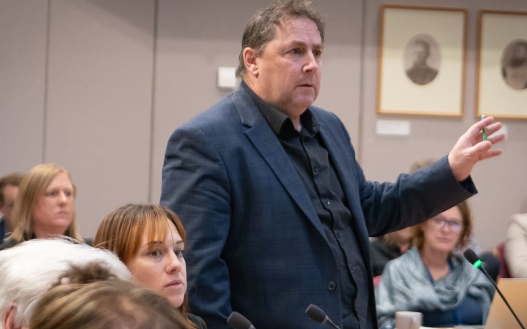 Murray Chong was pulled up, then ordered out for calling New Plymouth's buy-local strategy racist. (Te Korimako o Taranaki)