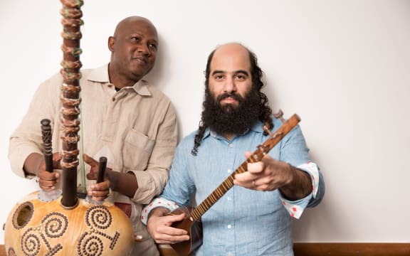 Ablaye Cissoko & Kiya Tabassian from the ensemble Constantinople