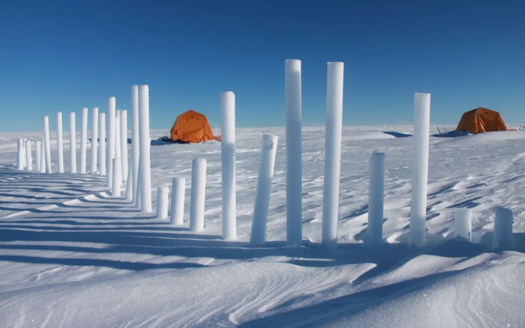 The examination of ice cores in Greenland provided clues about the "mystery volcano" that erupted in 1831.