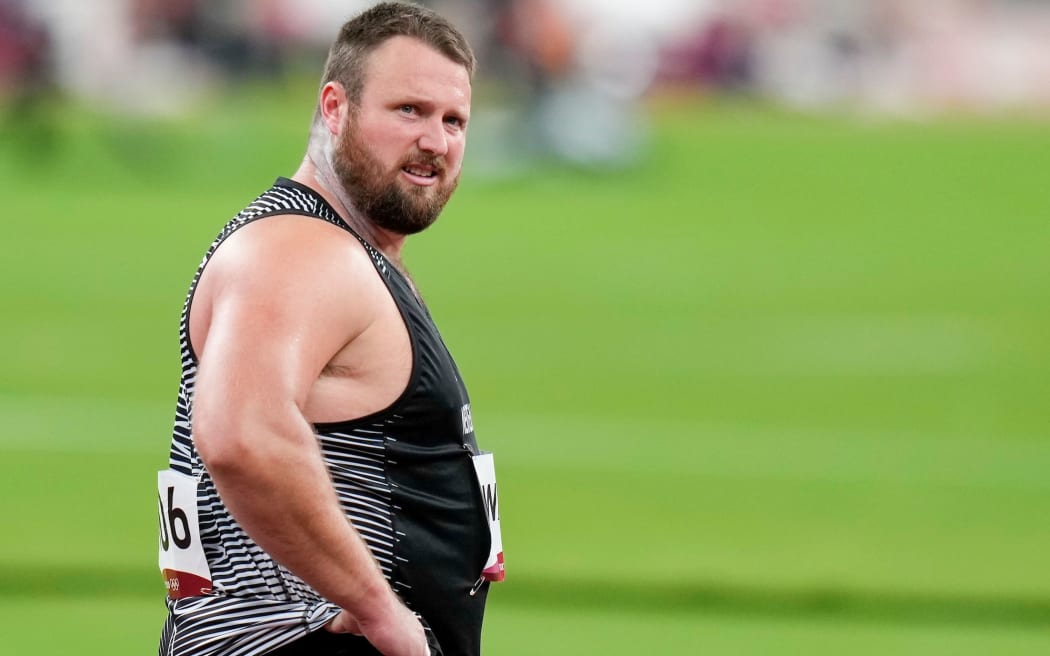 Tom Walsh, men's shot put, Tokyo Olympic Stadium, Tokyo 2020 Olympic Games.  Tuesday 03 August 2021. Mandatory credit: © John Cowpland / www.photosport.nz