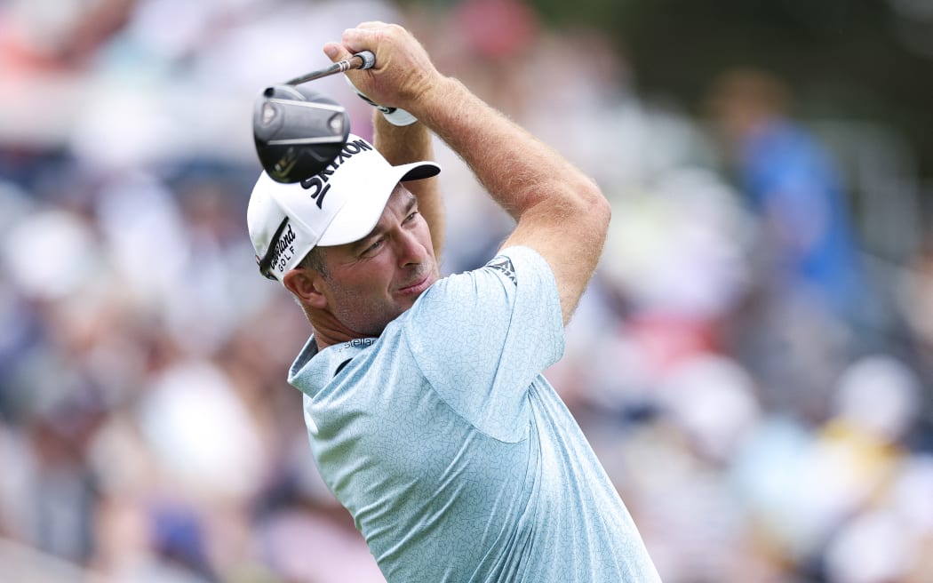 OAKMONT, PENNSYLVANIA - JUNE 14: Ryan Fox of New Zealand plays his shot from the third tee during the third round of the 125th U.S. OPEN at Oakmont Country Club on June 14, 2025 in Oakmont, Pennsylvania.   Andy Lyons/Getty Images/AFP (Photo by ANDY LYONS / GETTY IMAGES NORTH AMERICA / Getty Images via AFP)