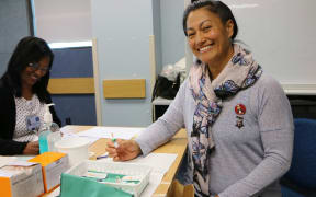 Cheryl Gabric, a nurse at Sir Edmund Hillary Collegiate