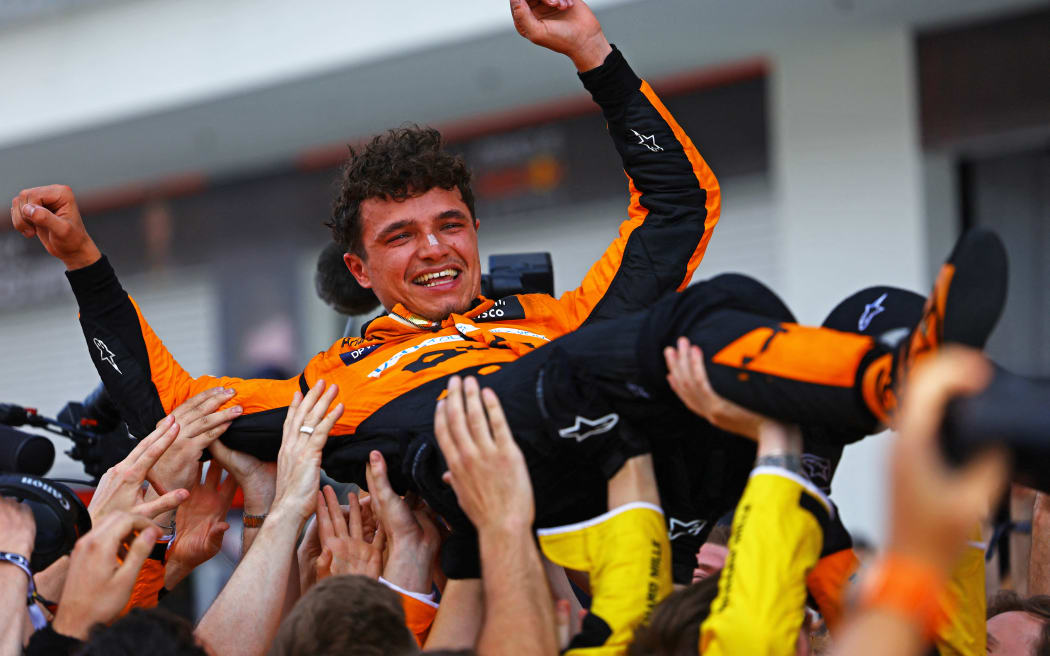 McLaren's Norris wins Miami Grand Prix for first F1 win | RNZ News