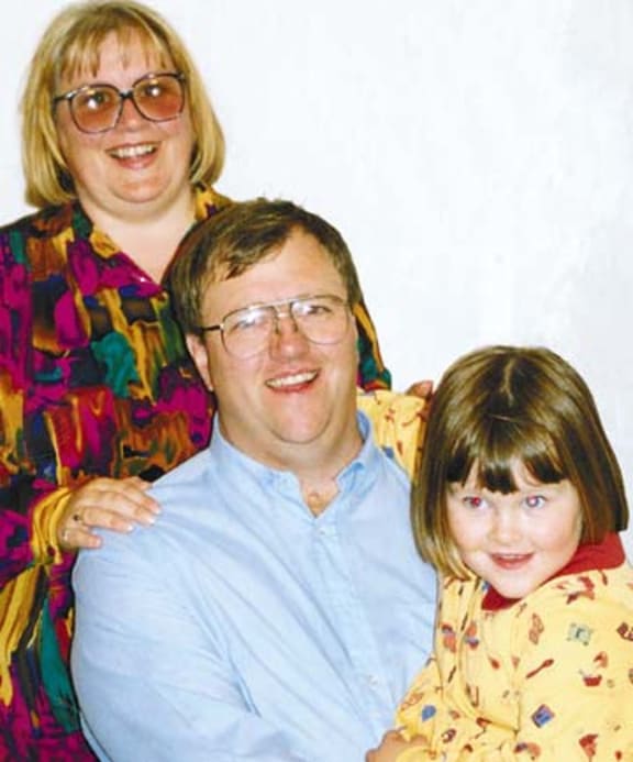 Christine, Mark and Amber Lundy.