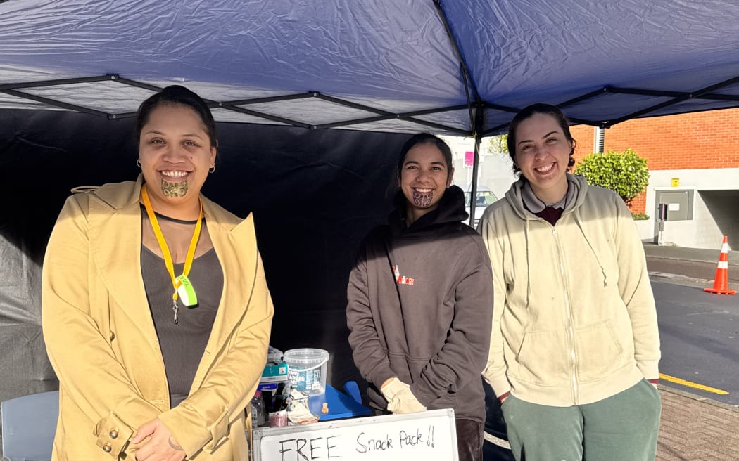 Te Kōhanga Reo o Kākāriki were among the kaupapa Māori stalls fundraising at Tāmaki Hakangāhau 2025.