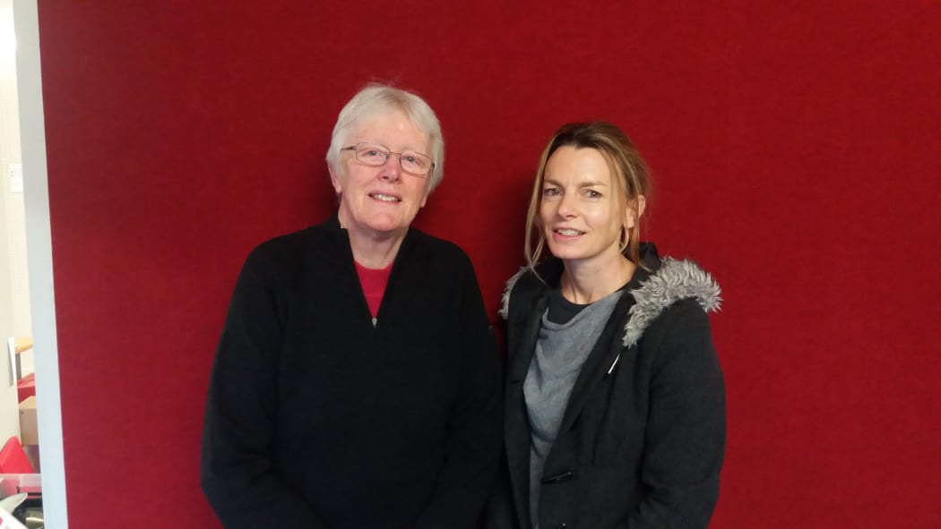 Barbara Hay and Diana Manks