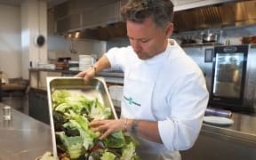 Auckland restauranteur and Compost Collective ambassador Nic Watt