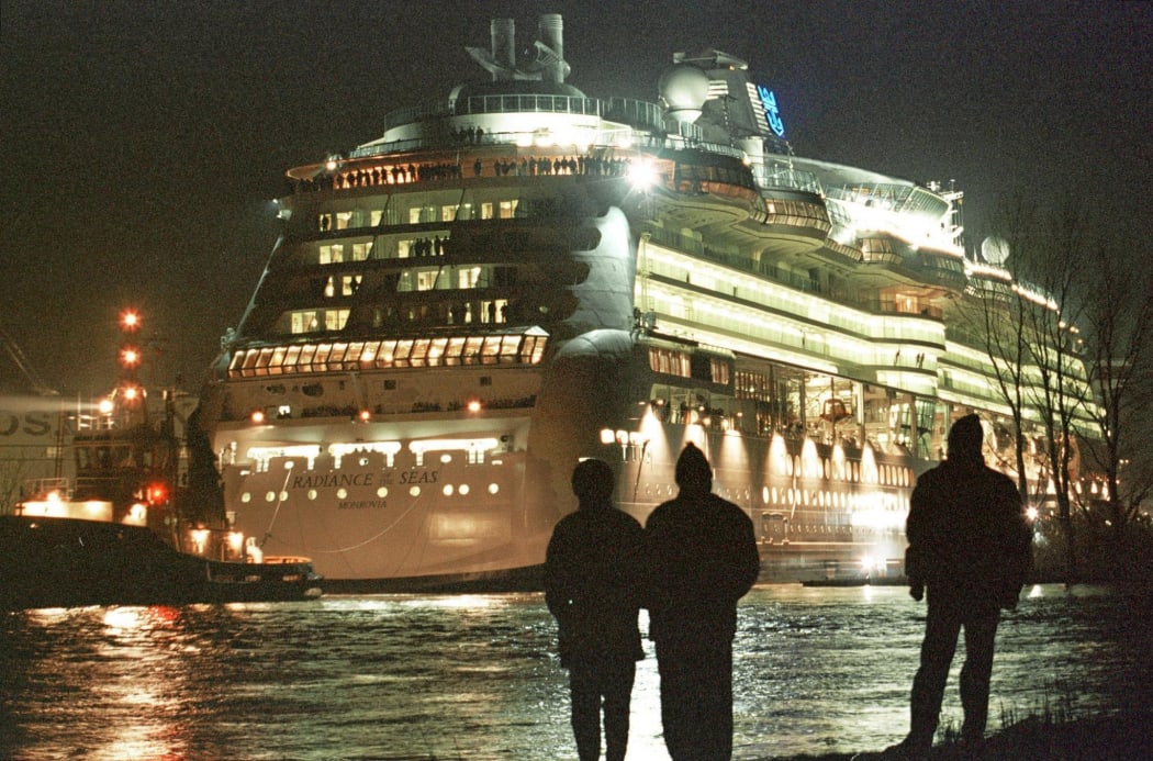 The Radiance of the Seas cruise ship.