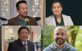Clockwise from top left: Leo Liu, Jono Ng, Preet Raj Singh Dhaliwal and Paul Alforque.