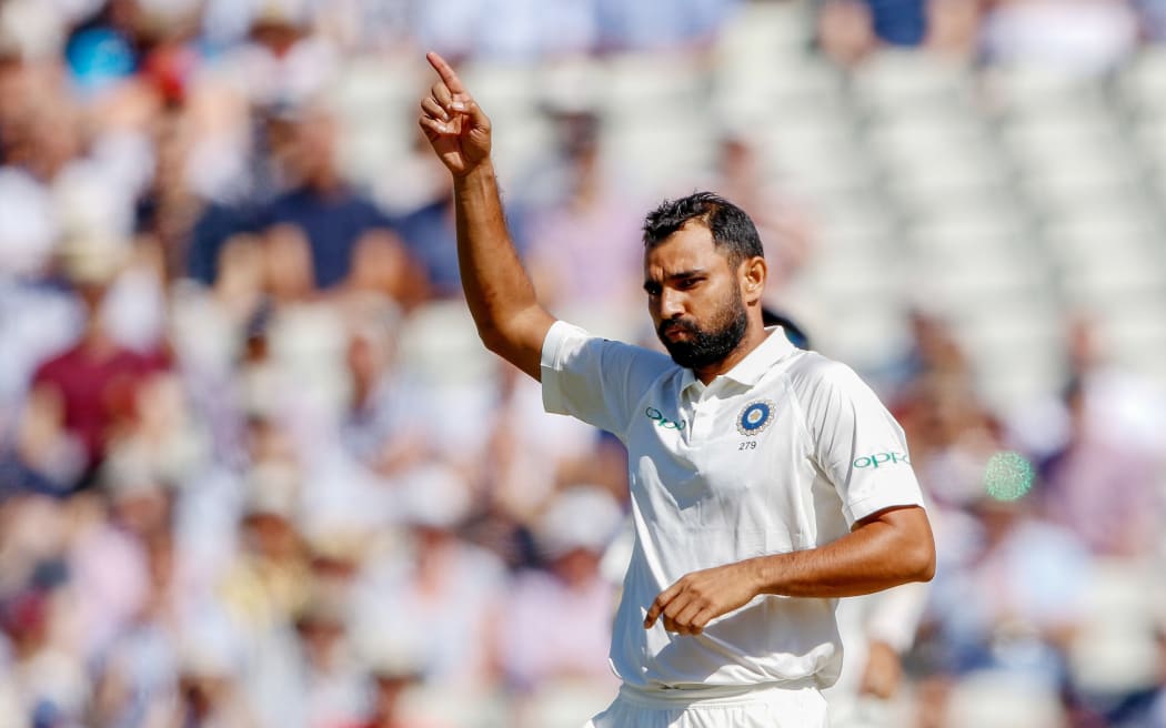 Indian fast bowler Mohammed Shami