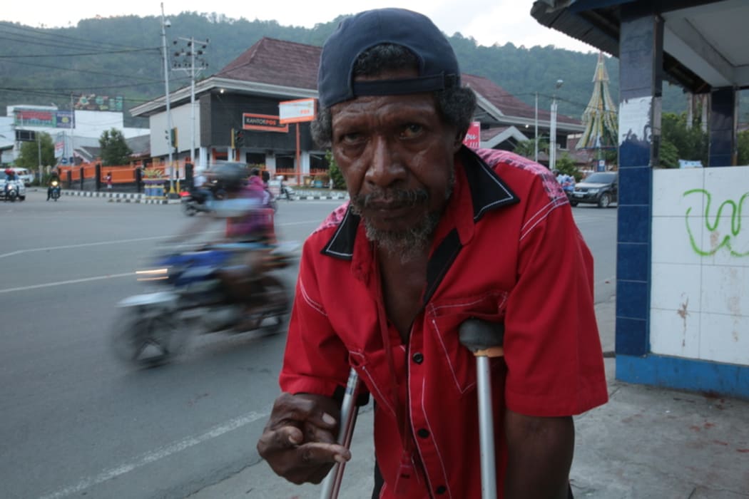 West Papuan man in Abepura.