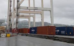 Centreport crane.