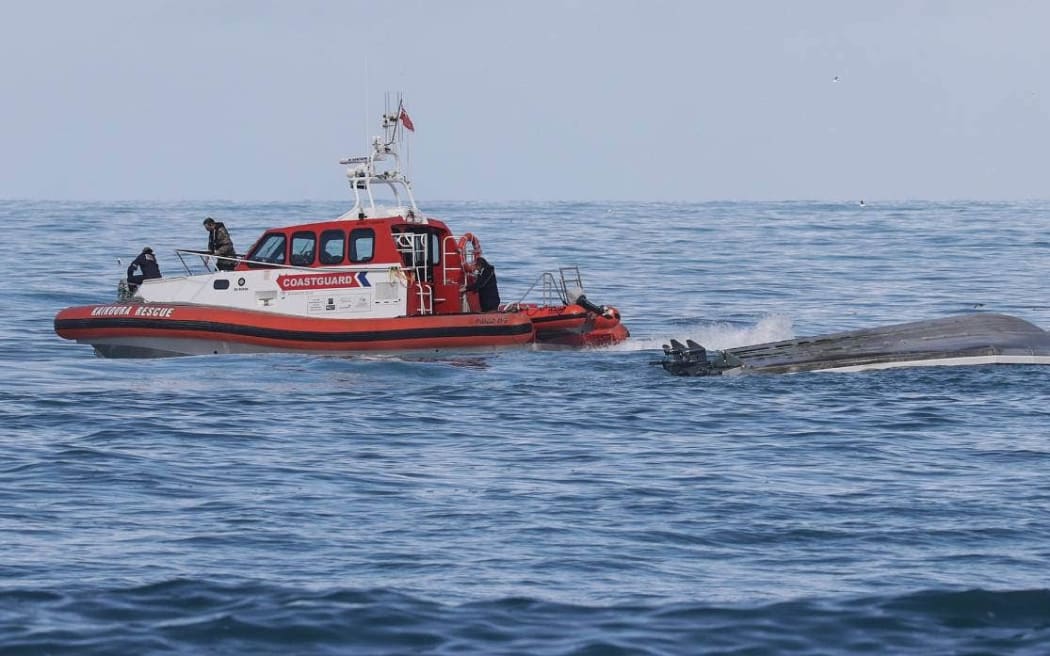 Five people died and six were rescued after a boat they were on capsized on Saturday.
