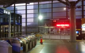Newmarket station this morning.