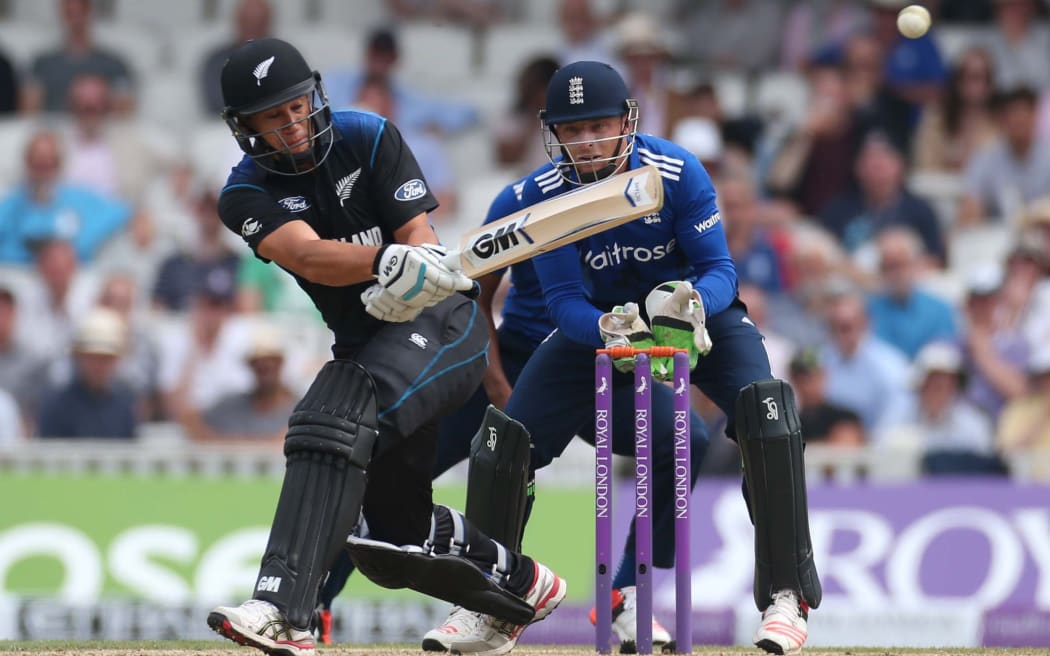 Ross Taylor during his century at The Oval.