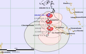 Tropical Cyclone Uesi.