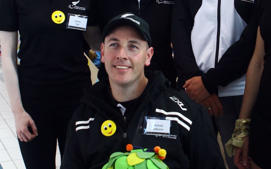 New Zealand para-shooter Michael Johnson.