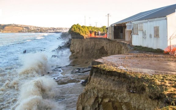 In June 2007, the coastal cliffs at Oamaru were washed away, affecting this factory and a conservation area for blue penguins