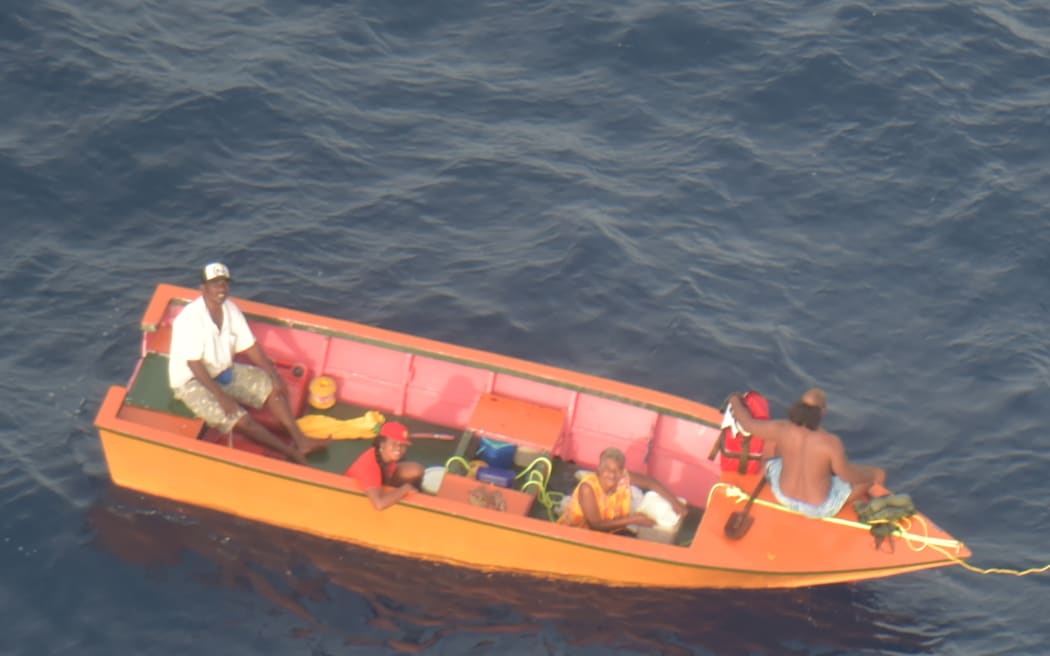 Two boats missing from Kiribati were found yesterday by crew on a RNZAF Orion.