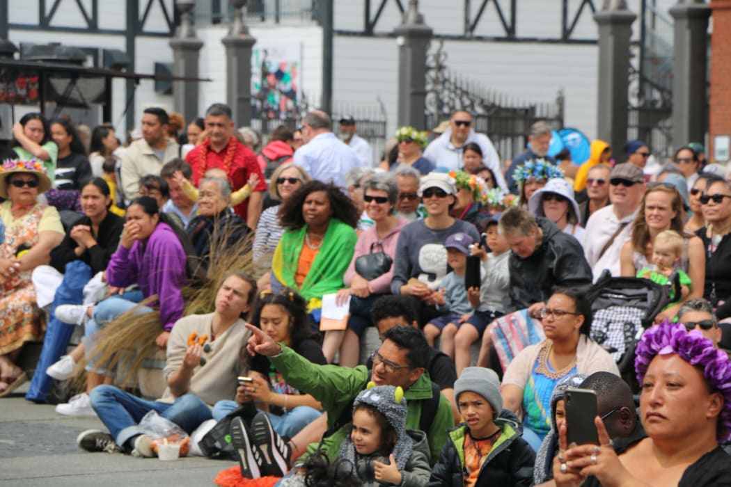 Organisers say around 15,000 people attend the Wellington Pasifika Festival each year. 23 January 2021.