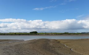 The Pahurehure inlet in the Manukau Harbour, as seen from the Weymouth boating club.