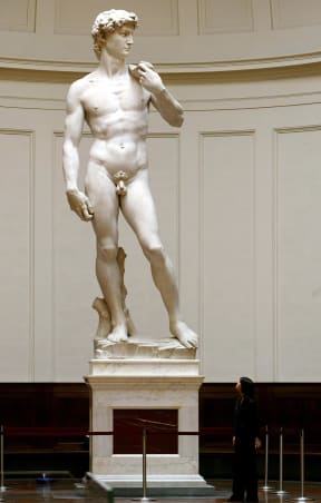 Michaelangelo's Statue of David