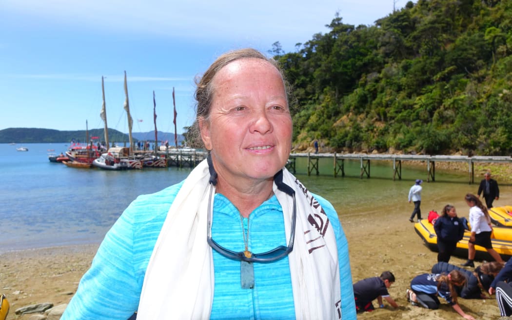 Tahitian navigator Moeata Galenon